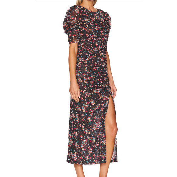 Free People Briella Midi Dress Twilight‎ Combo XS - Picture 2 of 9